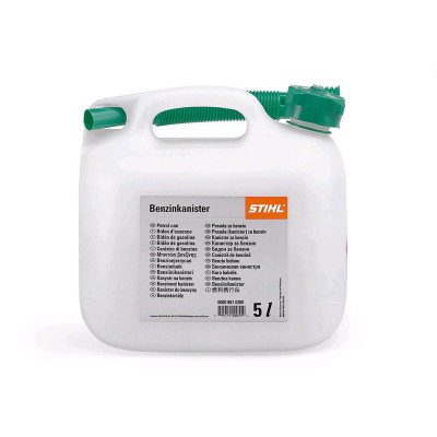 Канистра Stihl для бензина 5 л, прозрачная