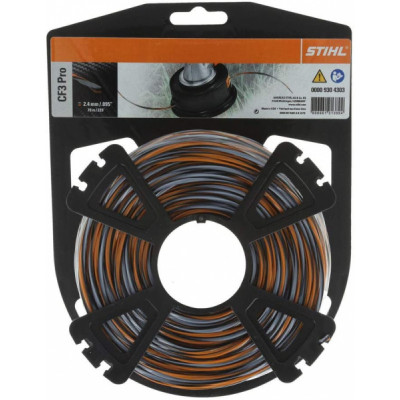 Струна триммерная Stihl Carbon 3.3 мм х 180 м