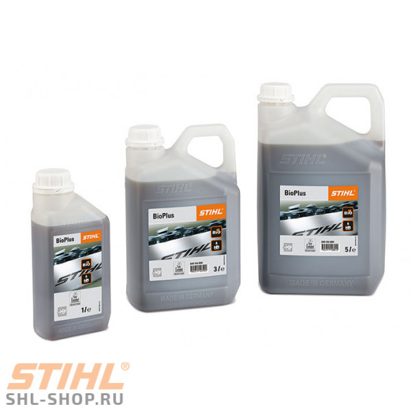 Масло Stihl для пильной цепи BioPlus, 3 л BioPlus, 3 л 07815163002 в фирменном магазине Stihl