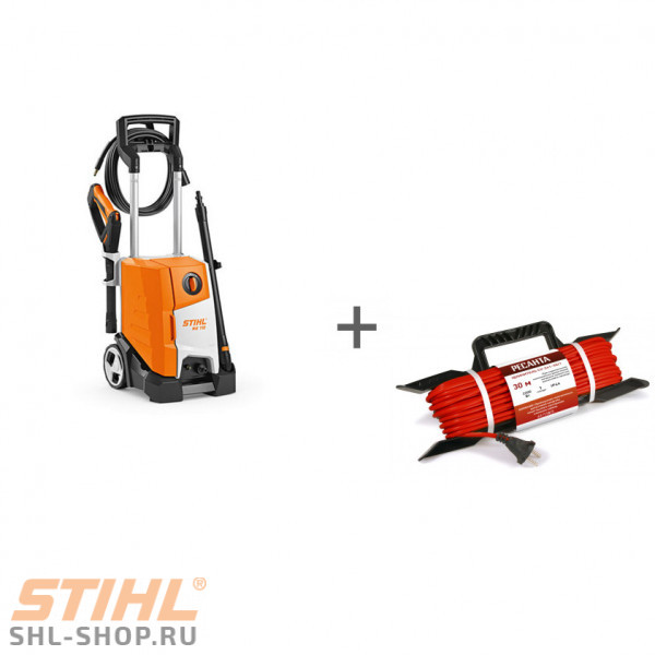 Мойка высокого давления Stihl RE 110 + удлинитель на раме в подарок! RE 110, СУ-2х1-30/1 49500124521, 61/118/3 в фирменном магазине Stihl