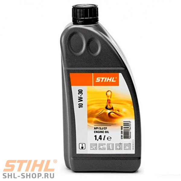 Масло Stihl 10 W-30 для 4-х тактного мотора 1,4 л 10 W-30 07813091002 в фирменном магазине Stihl