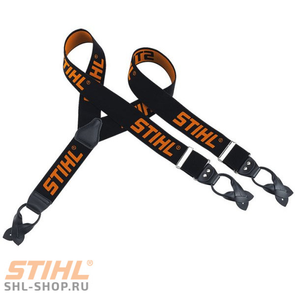 Подтяжки Stihl чёрные с оранжевым 130 см 00008841576 в фирменном магазине Stihl